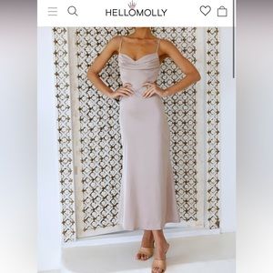 Size small beige hello molly dress